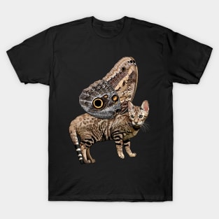 Owl Bengal Flitter Kitty T-Shirt